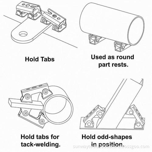 V-shaped Magnetic Welding Holder